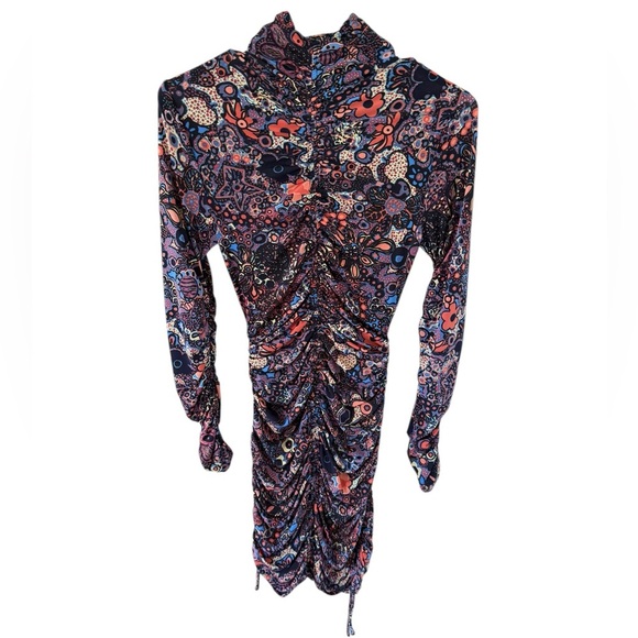 A.L.C Nolan Ruched Bodycon Mini Dress - Picture 5 of 9